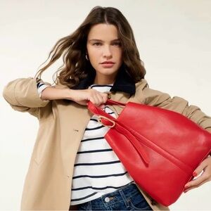 Old Navy Medium Red Tote Bag
